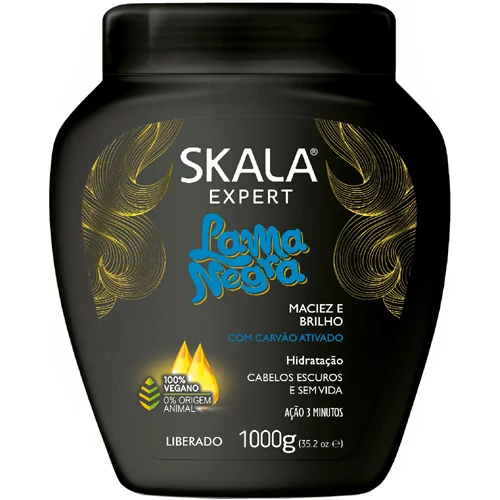 Creme Condicionador de Tratamento Capilar Skala Lama Negra